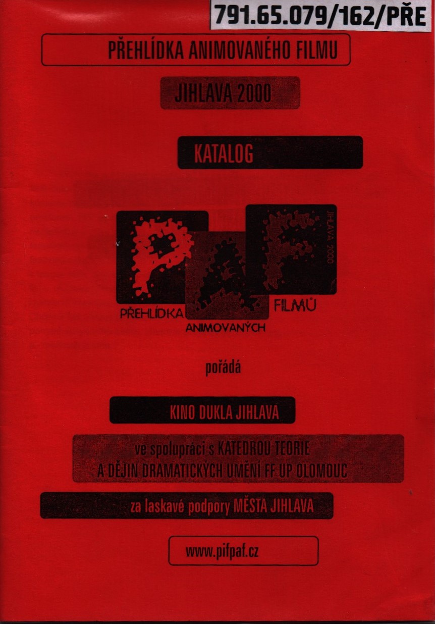 Přehlídka animovaného filmu 2000 (katalog)